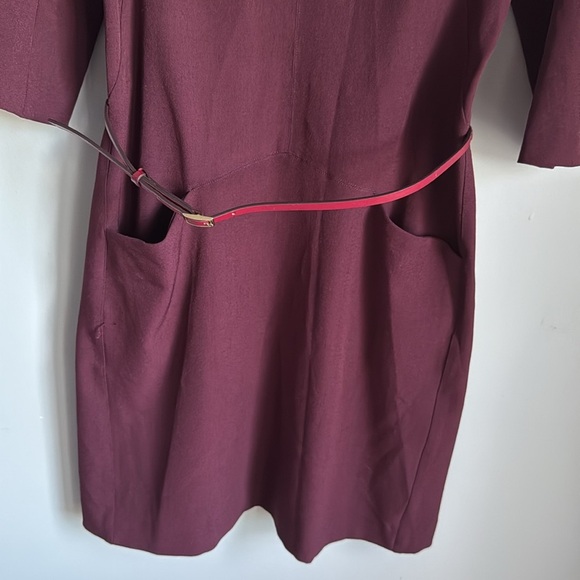 MM Lafleur The Alexandra 2.0 Dress claret size 12 - Picture 5 of 13